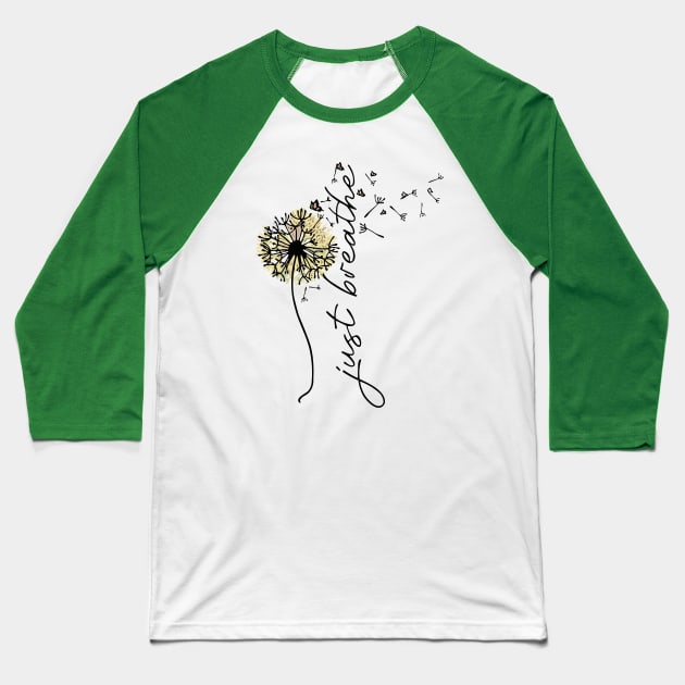 Just breathe03 Baseball T-Shirt by FilaliShop